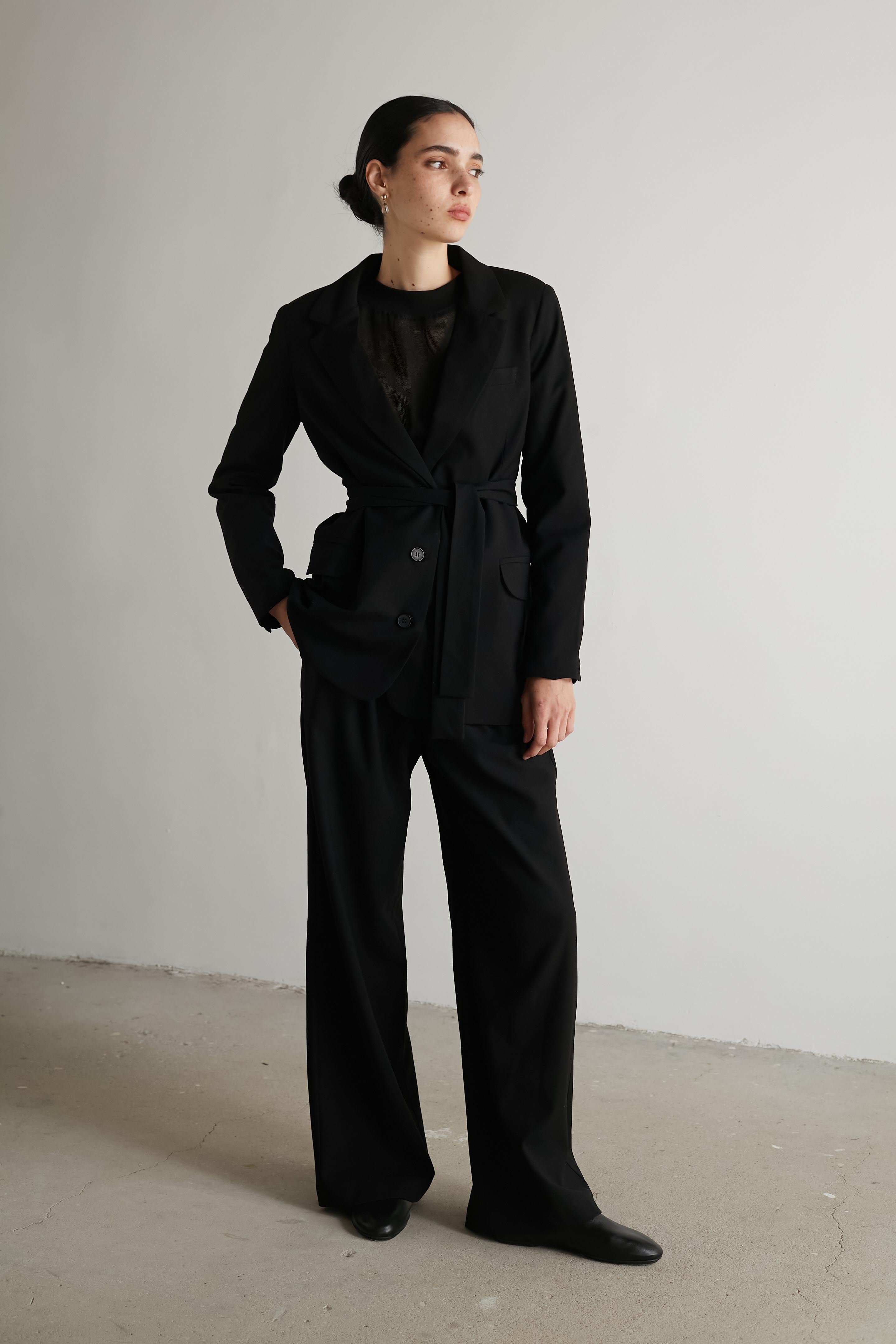 Bruno Fitted jacket Black