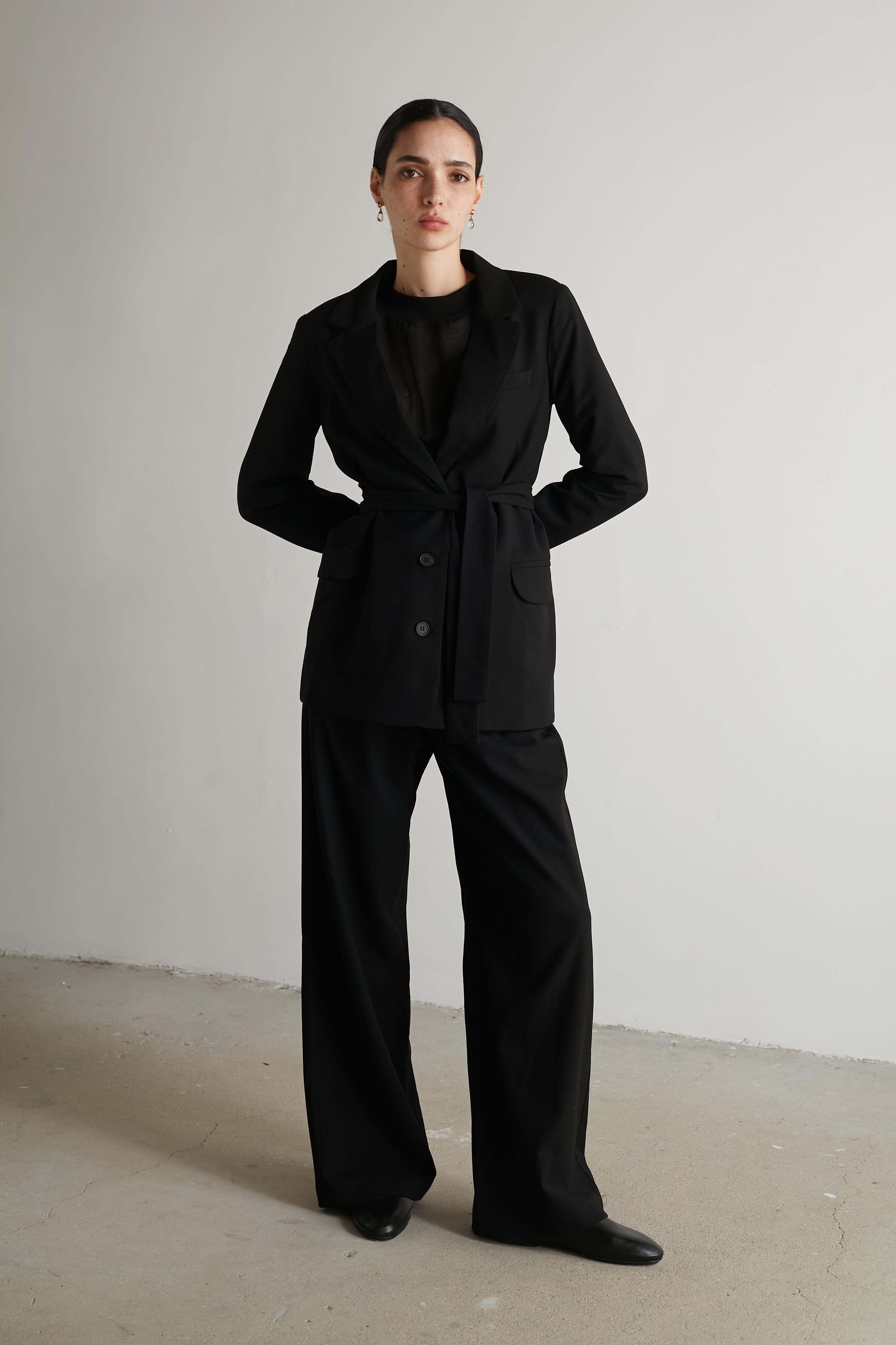 Bruno Fitted jacket Black