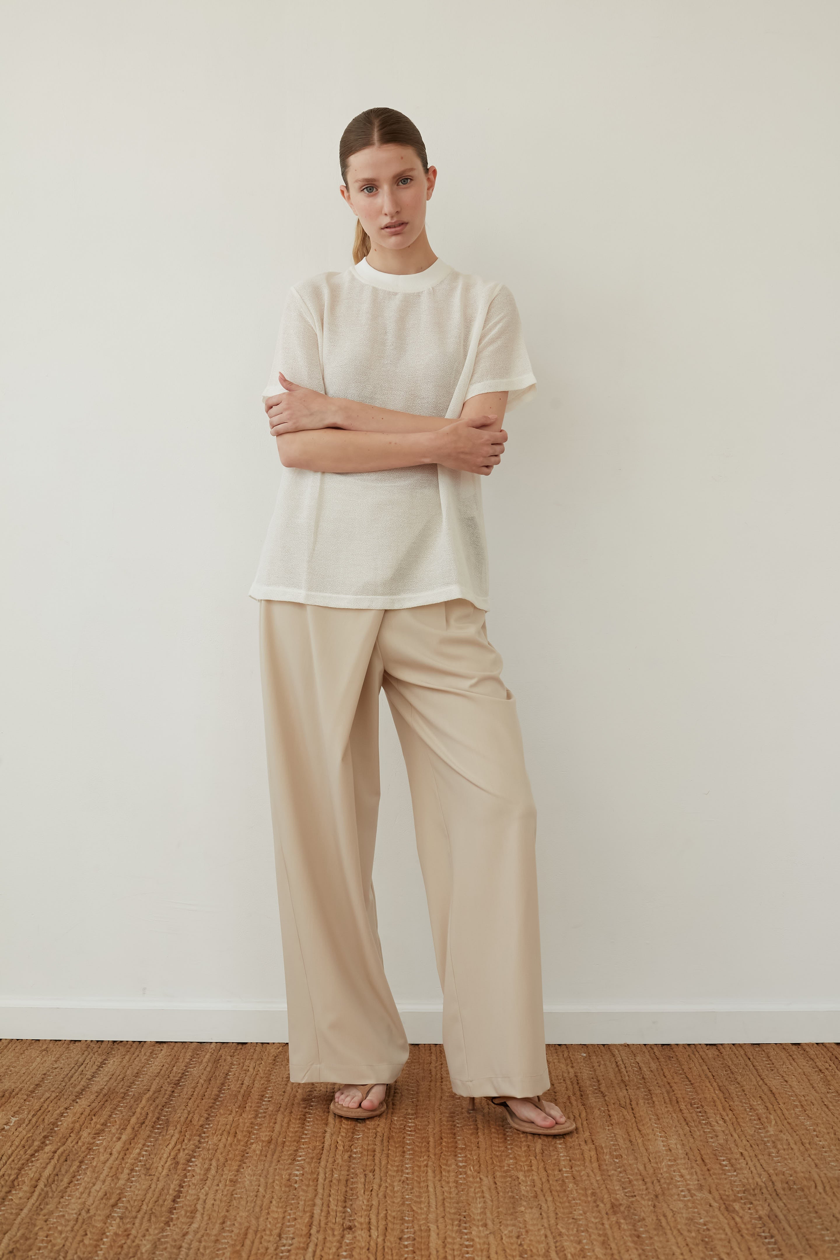 net t shirt cream