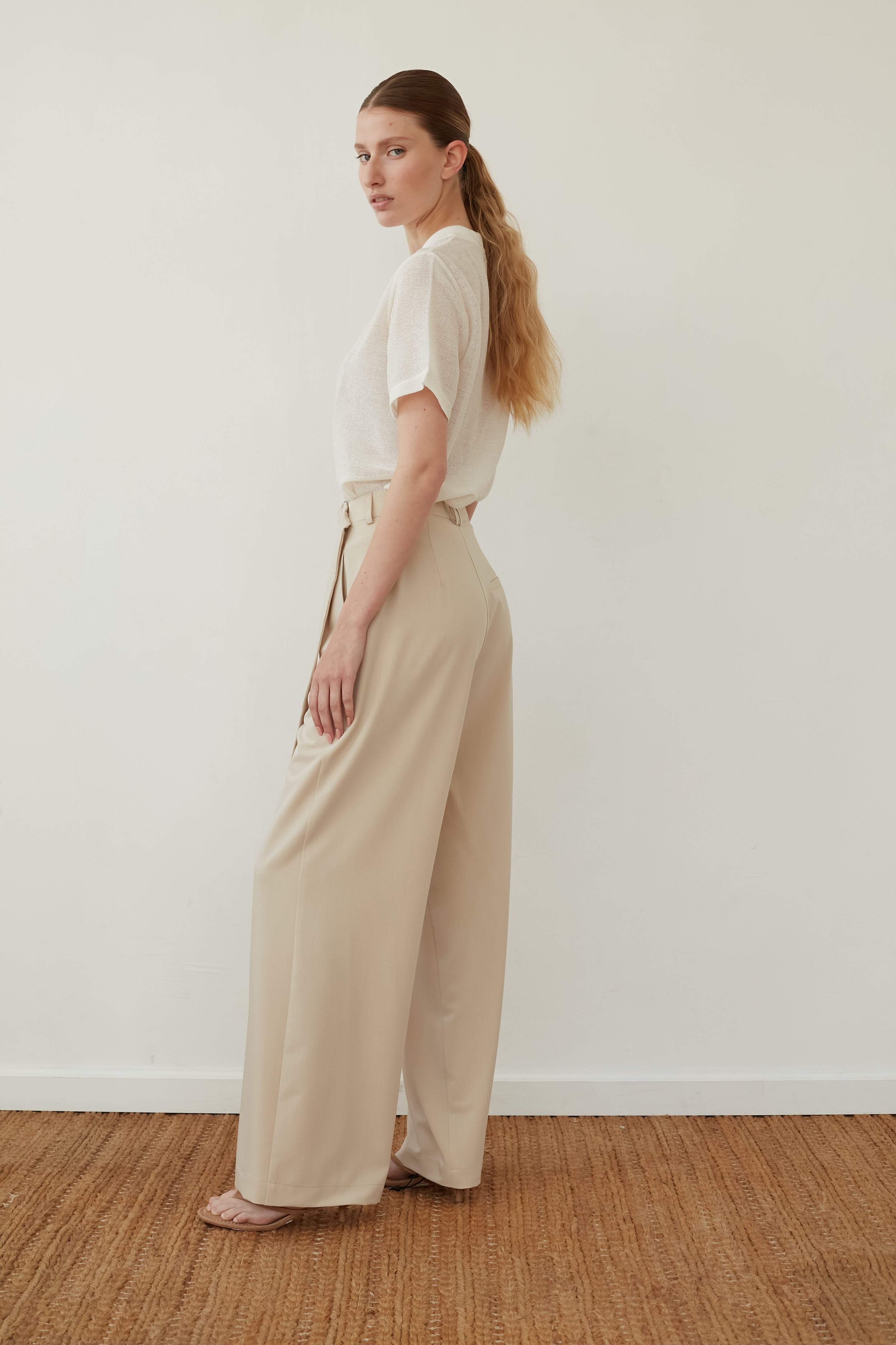 wrap pants sand