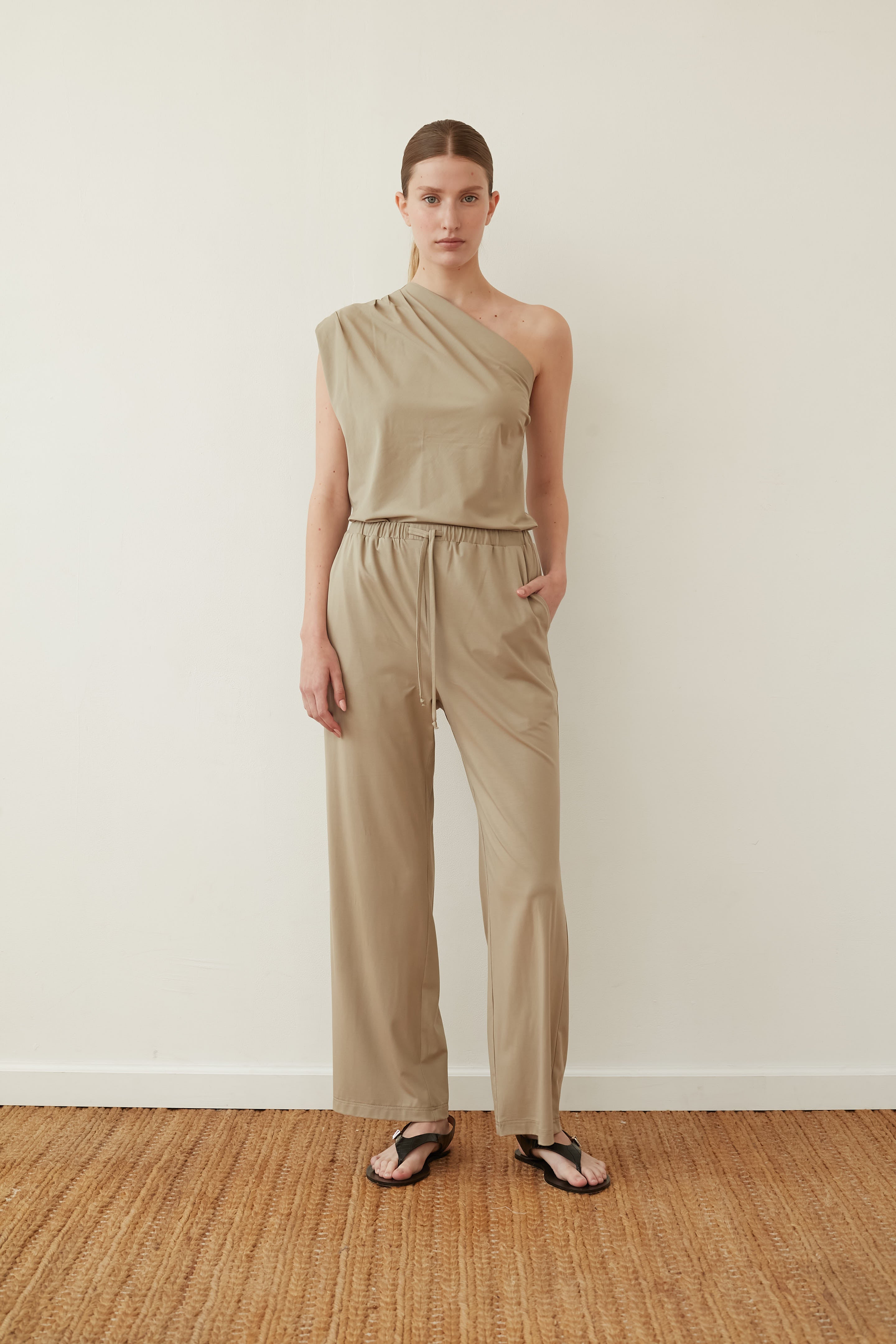 knited pants mocha