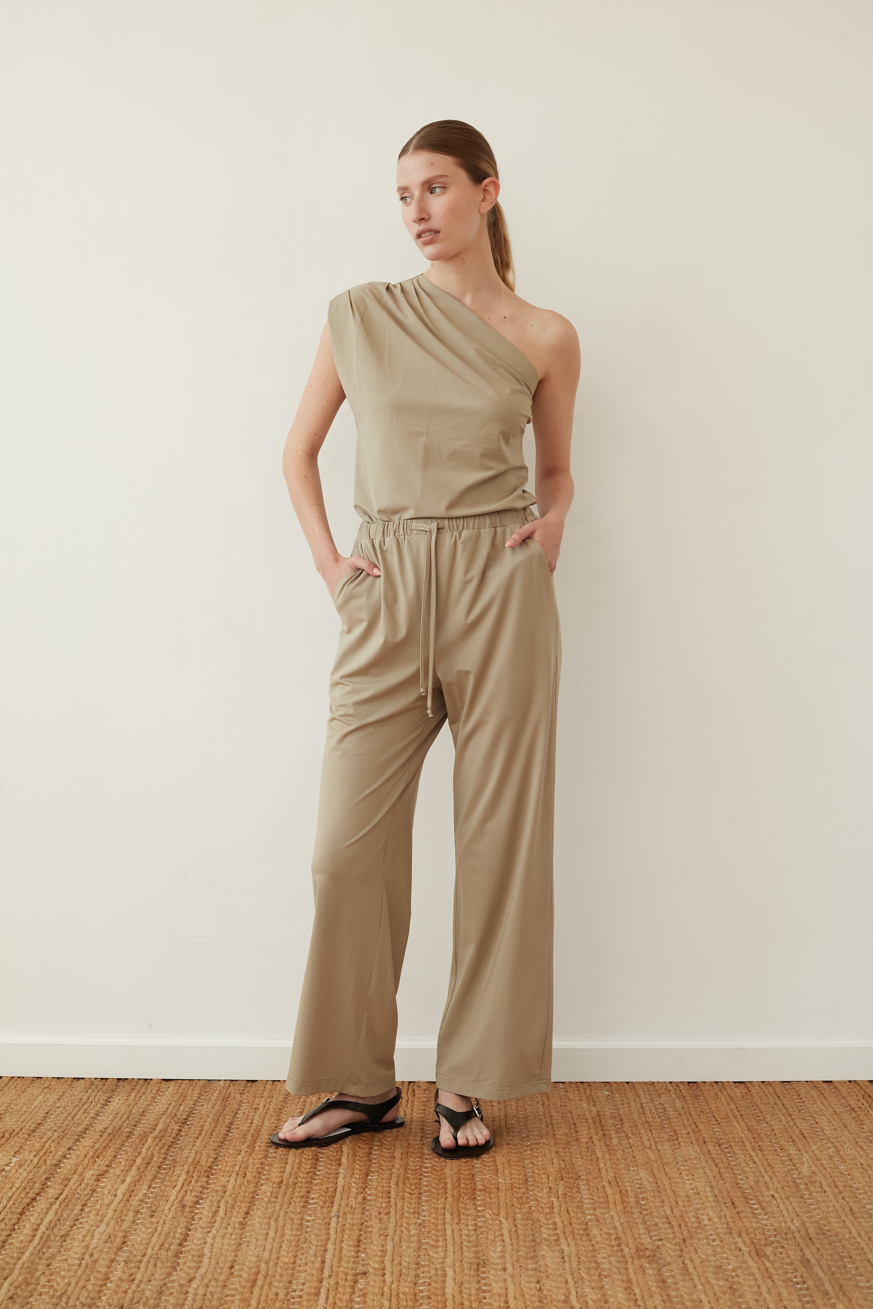 knited pants mocha