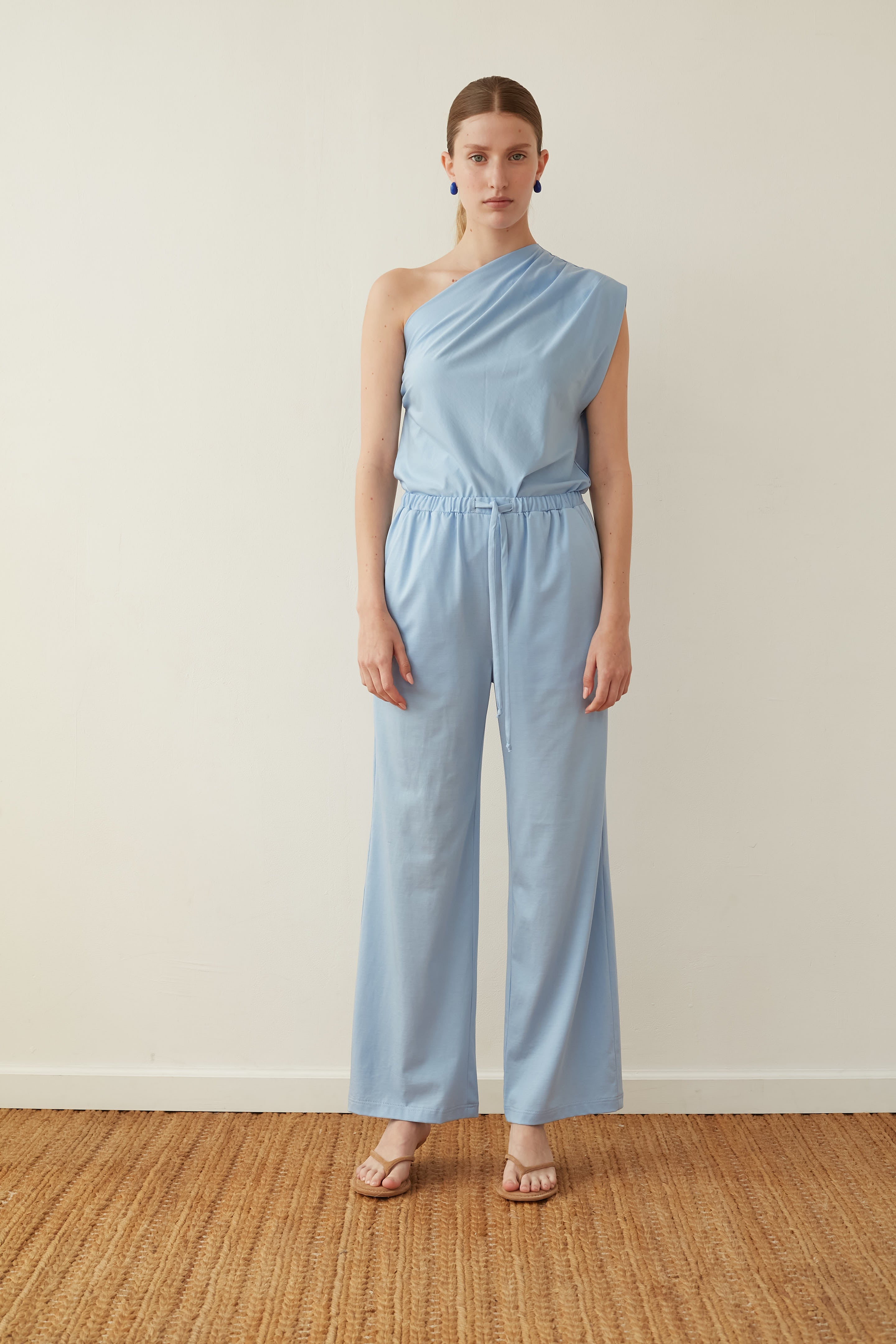 knited pants sky