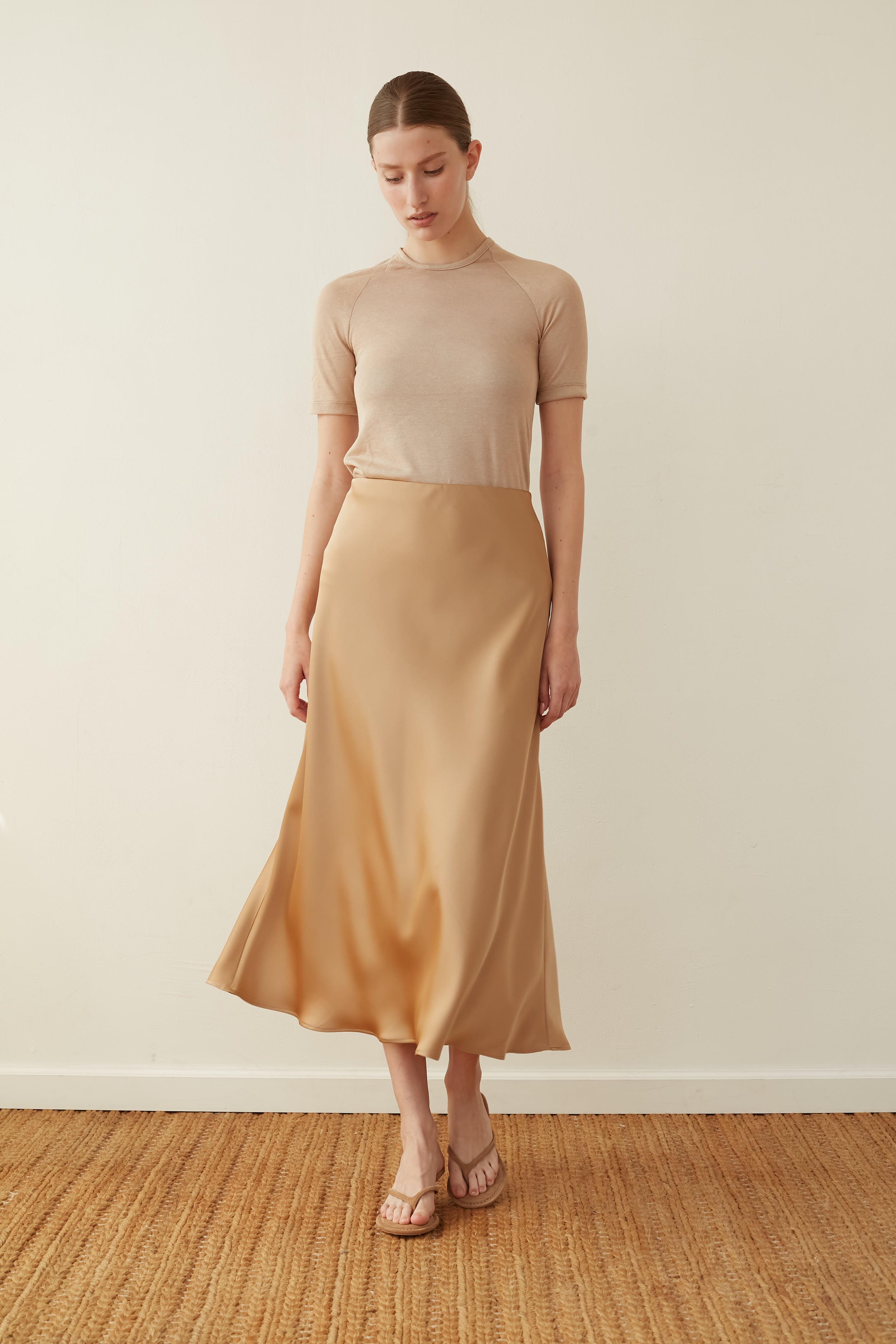 leo skirt gold
