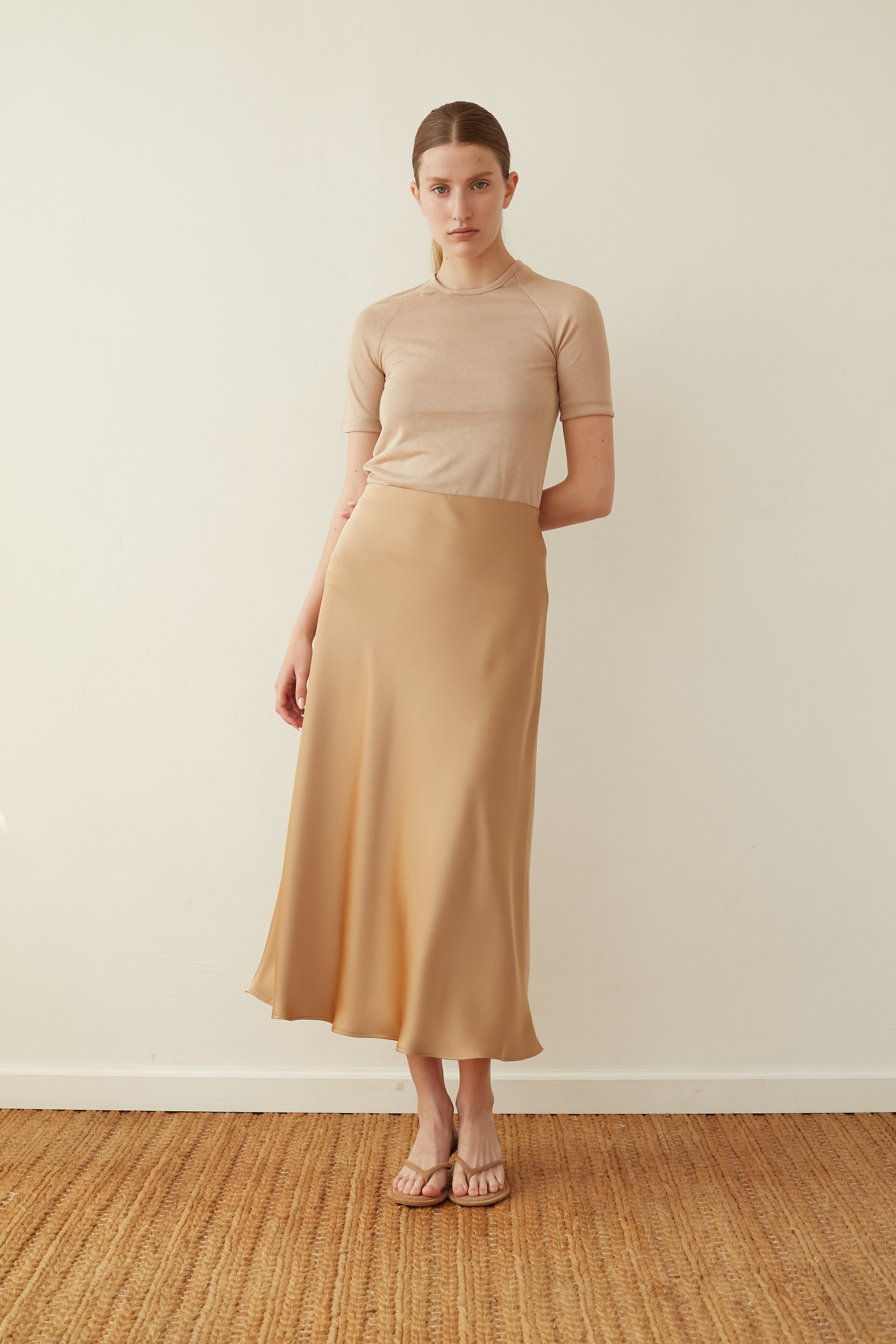 leo skirt gold