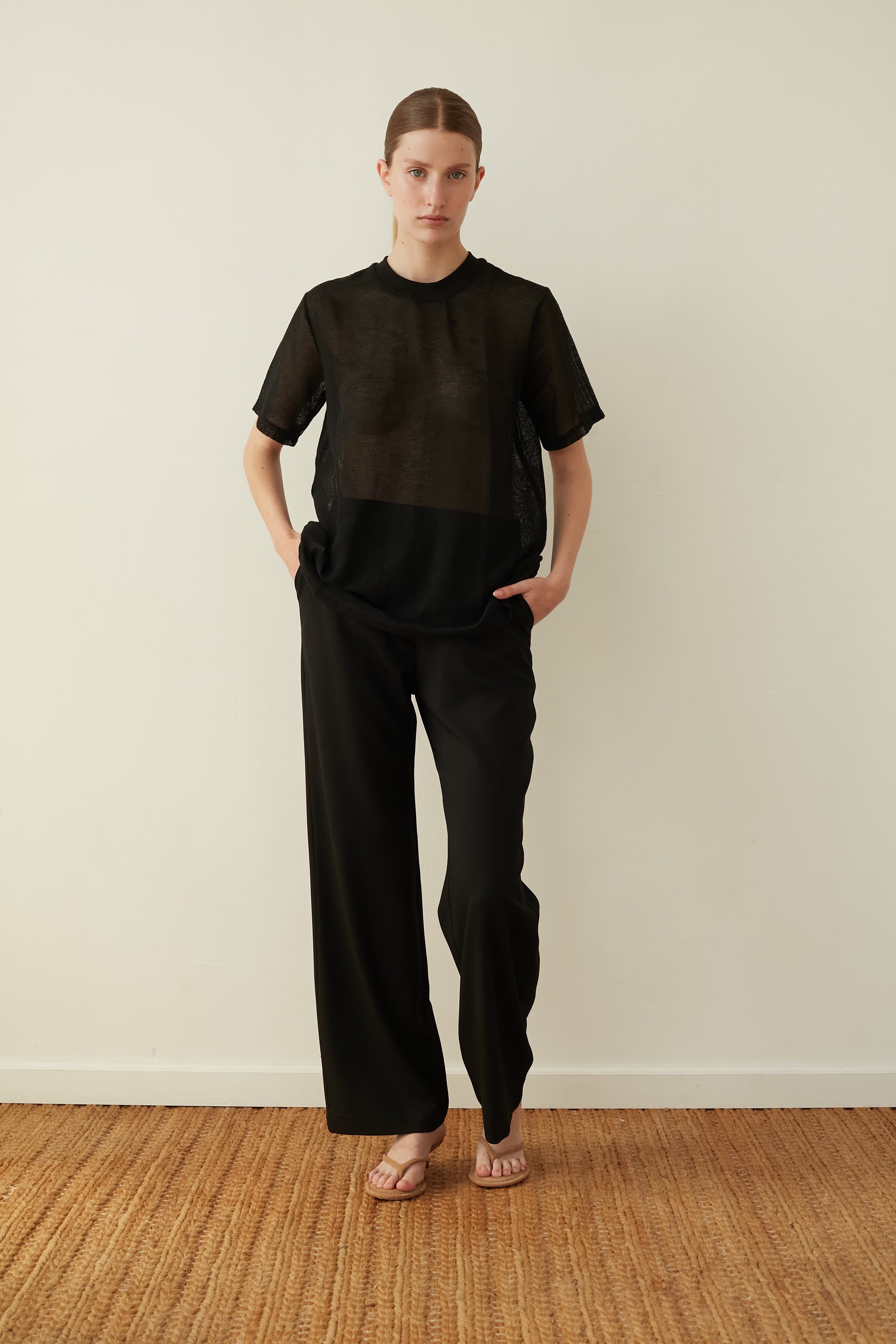 ain pants Black