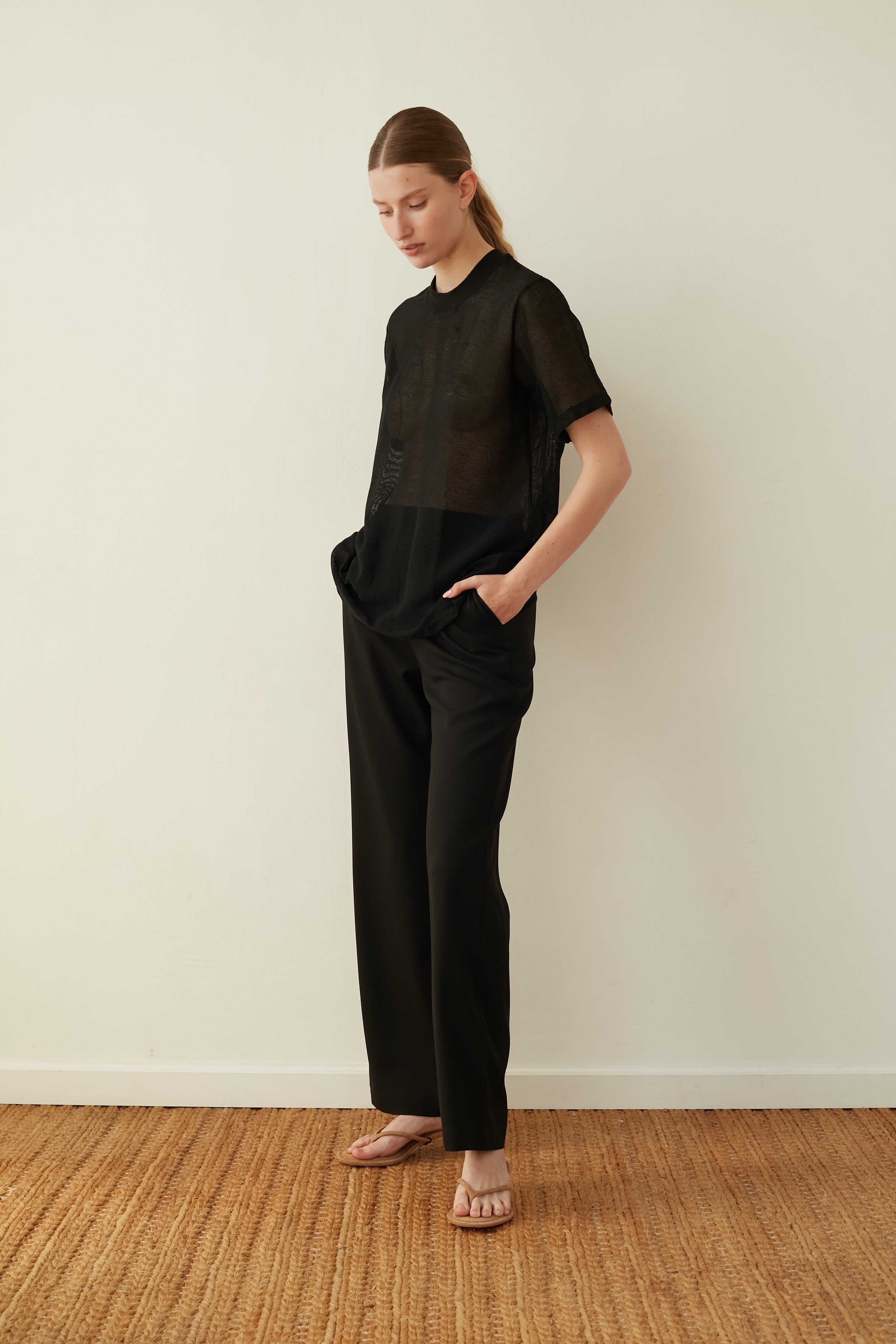 ain pants Black
