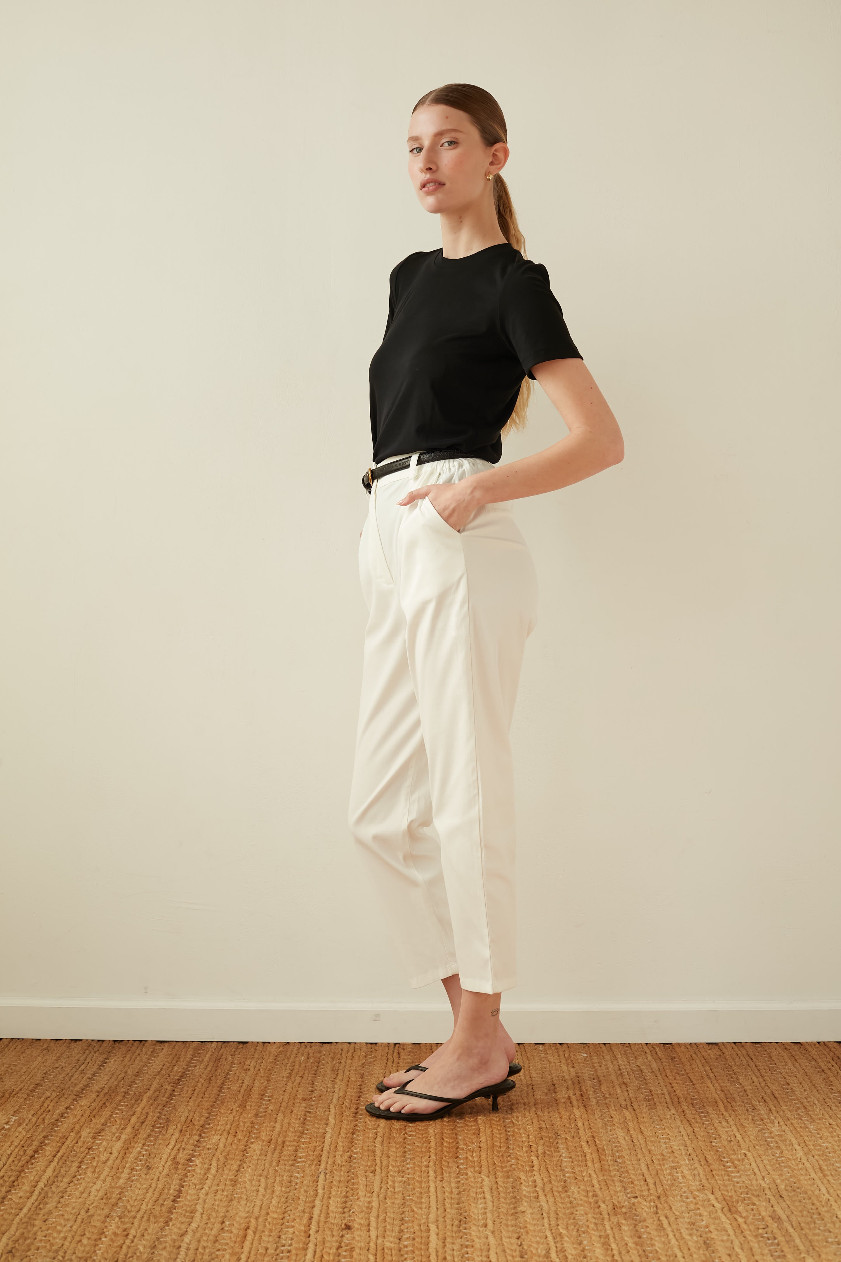 poppy pants cream