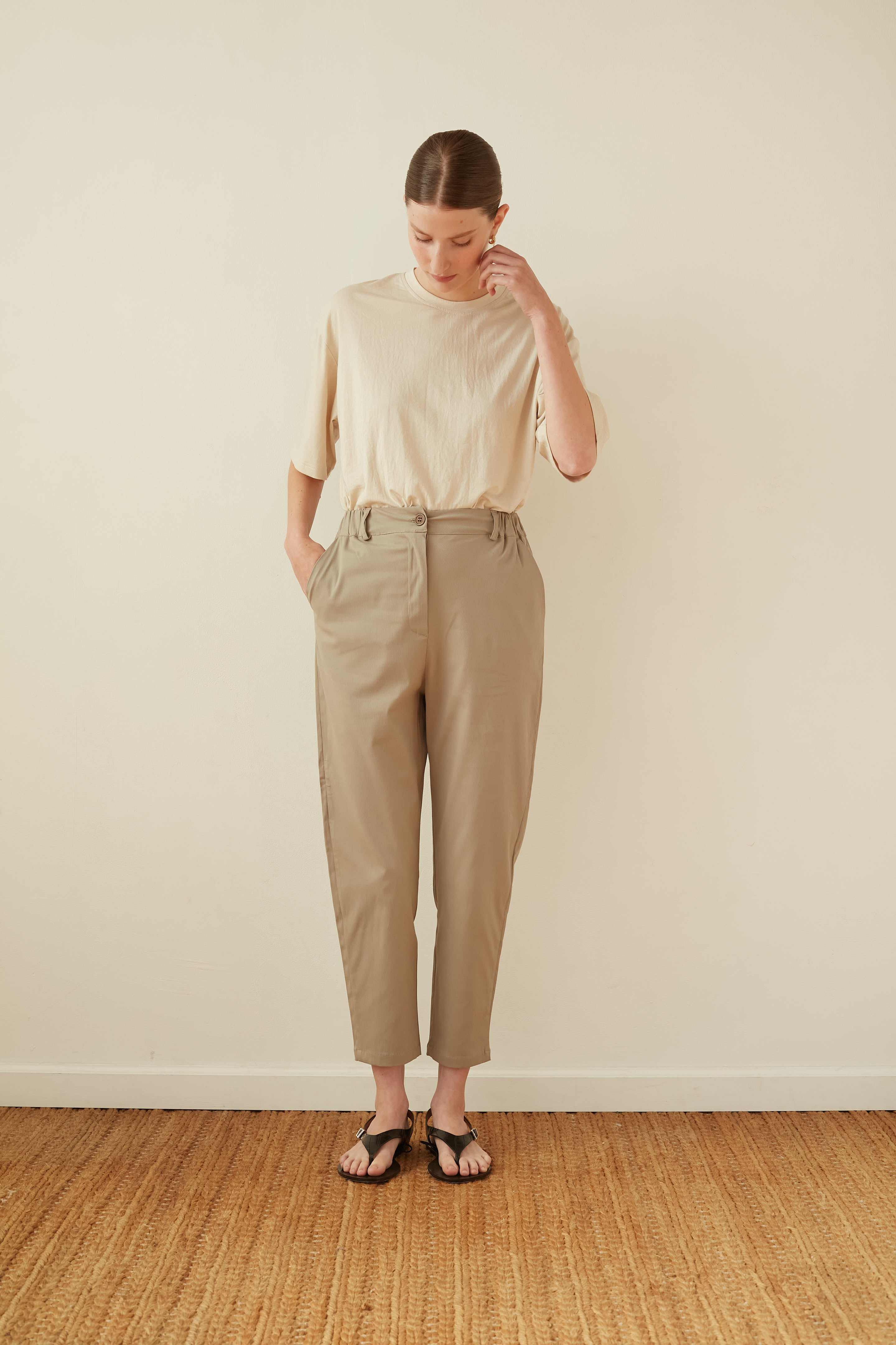 poppy pants mocha