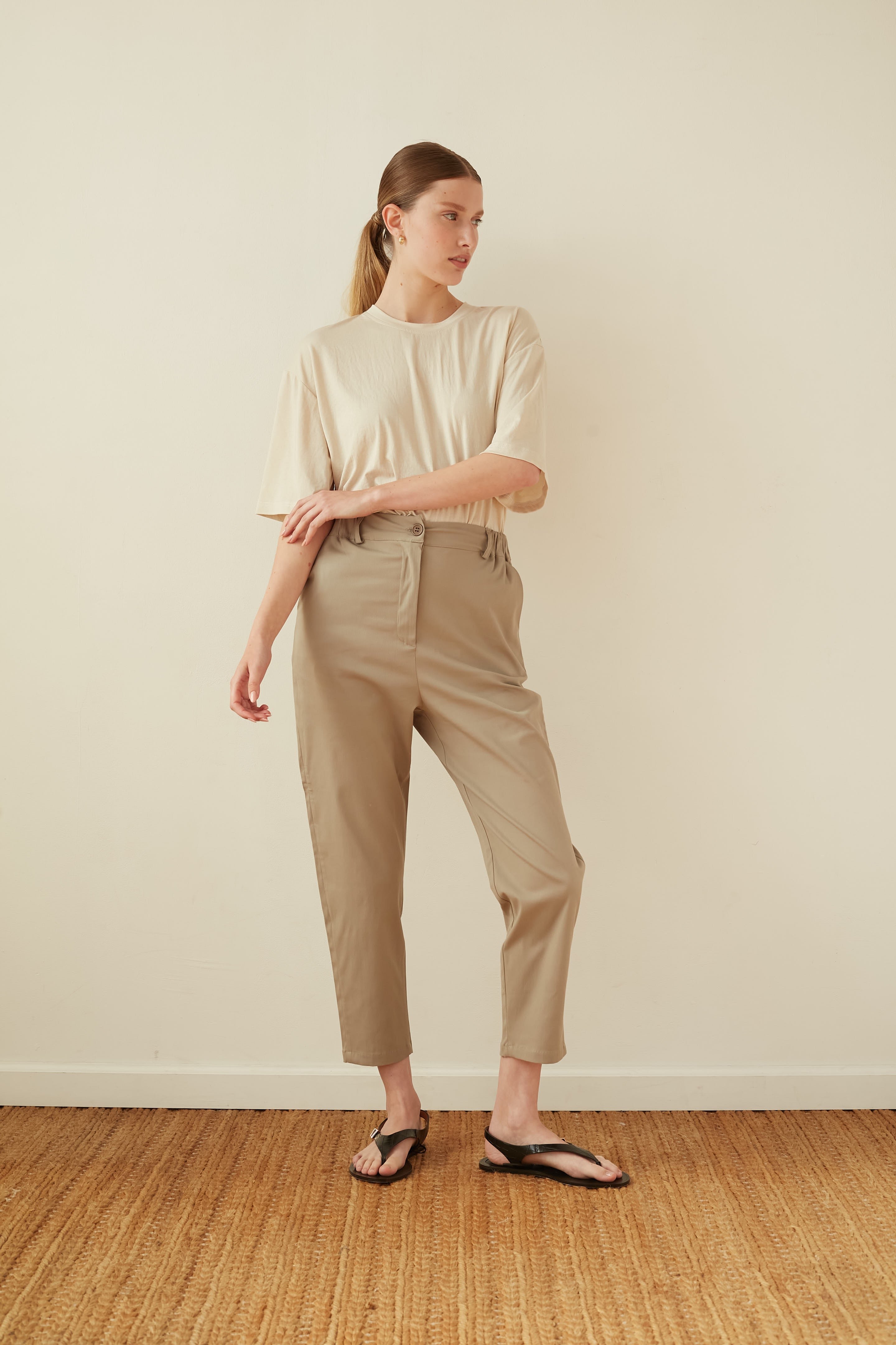 poppy pants mocha