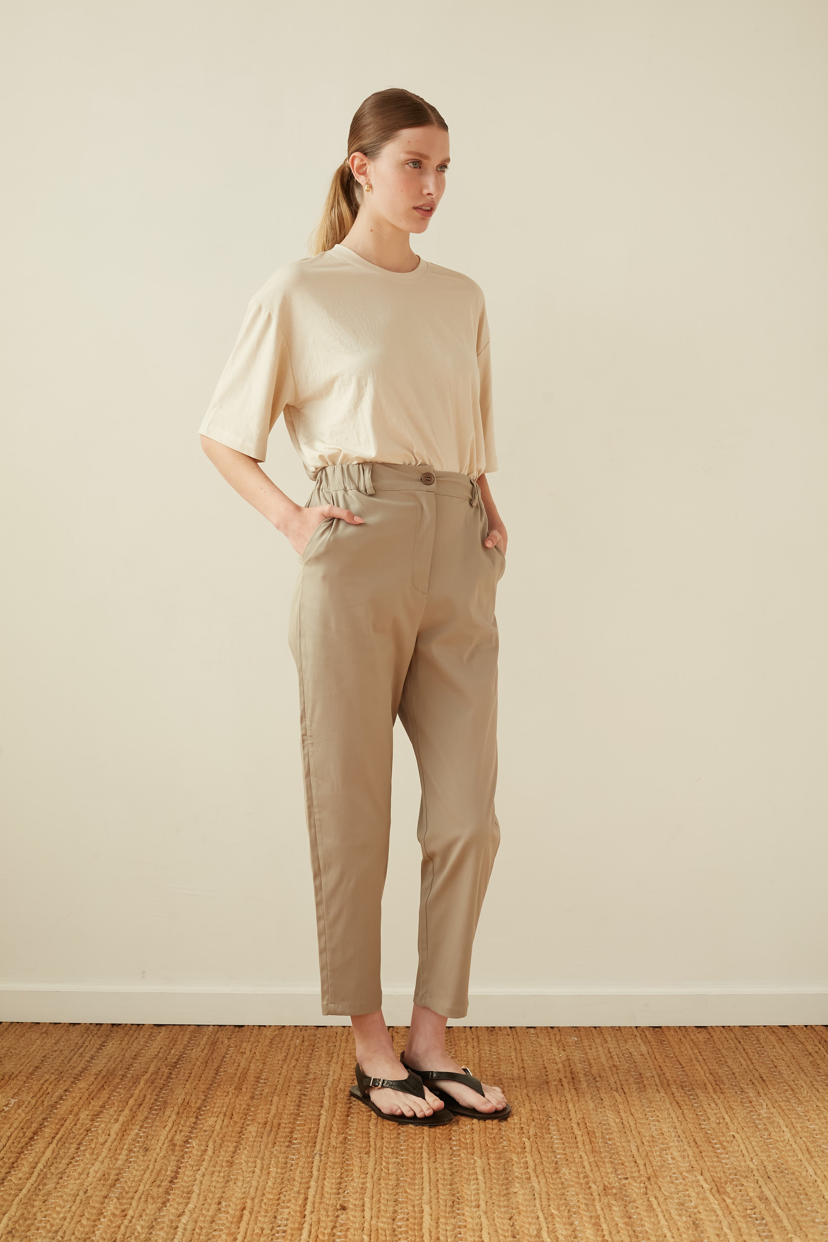 poppy pants mocha