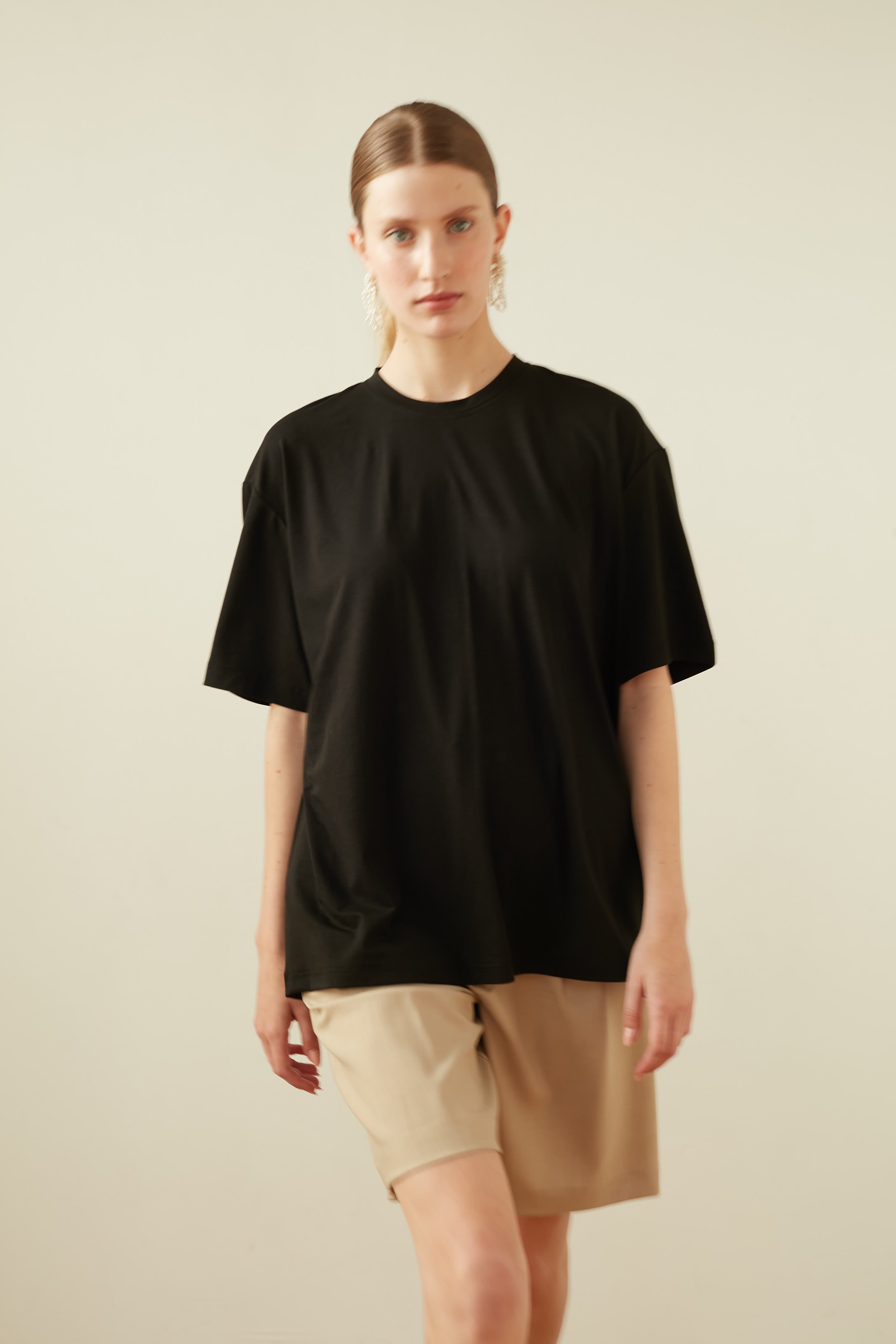 oversize t shirt black