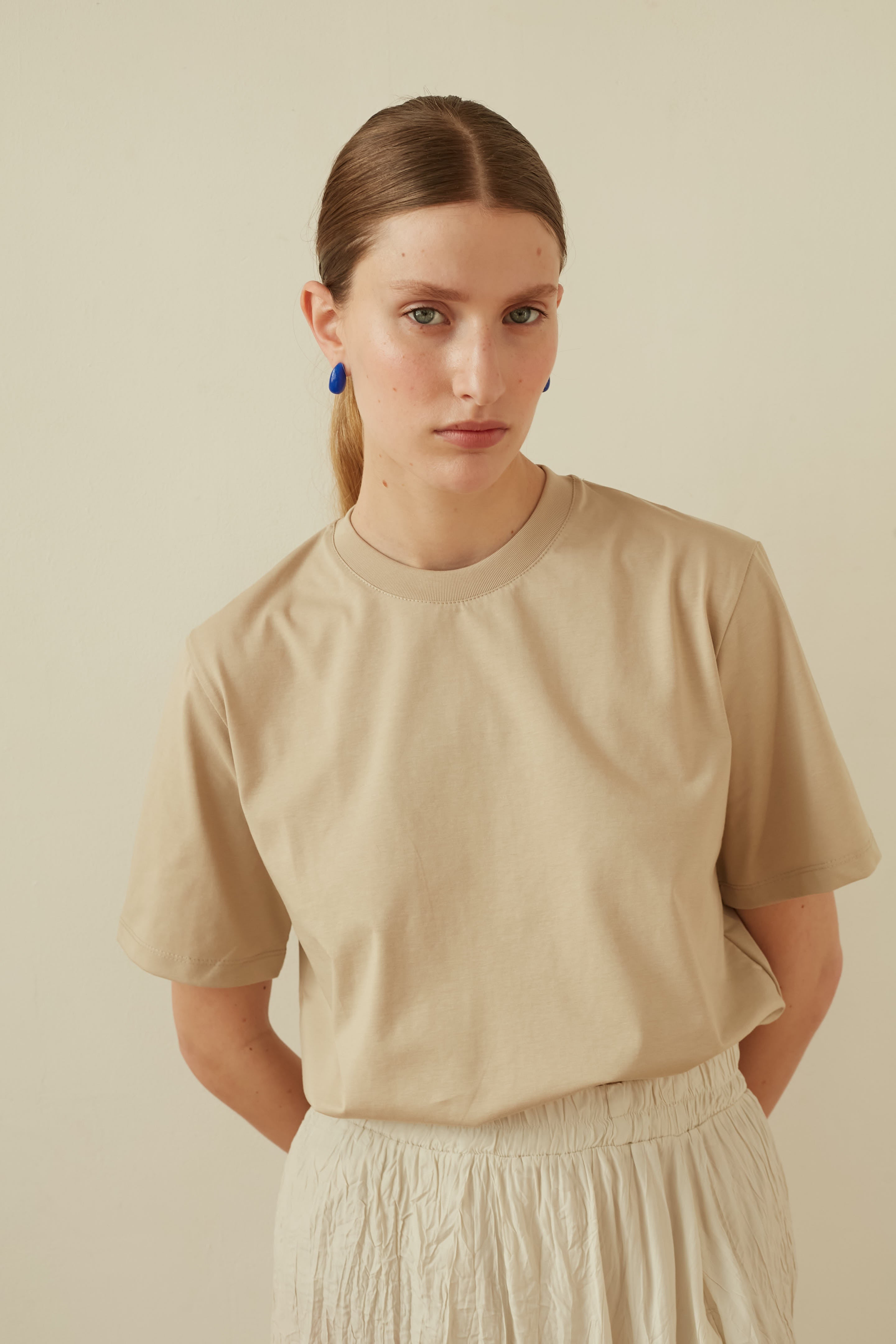 classic t shirt sand
