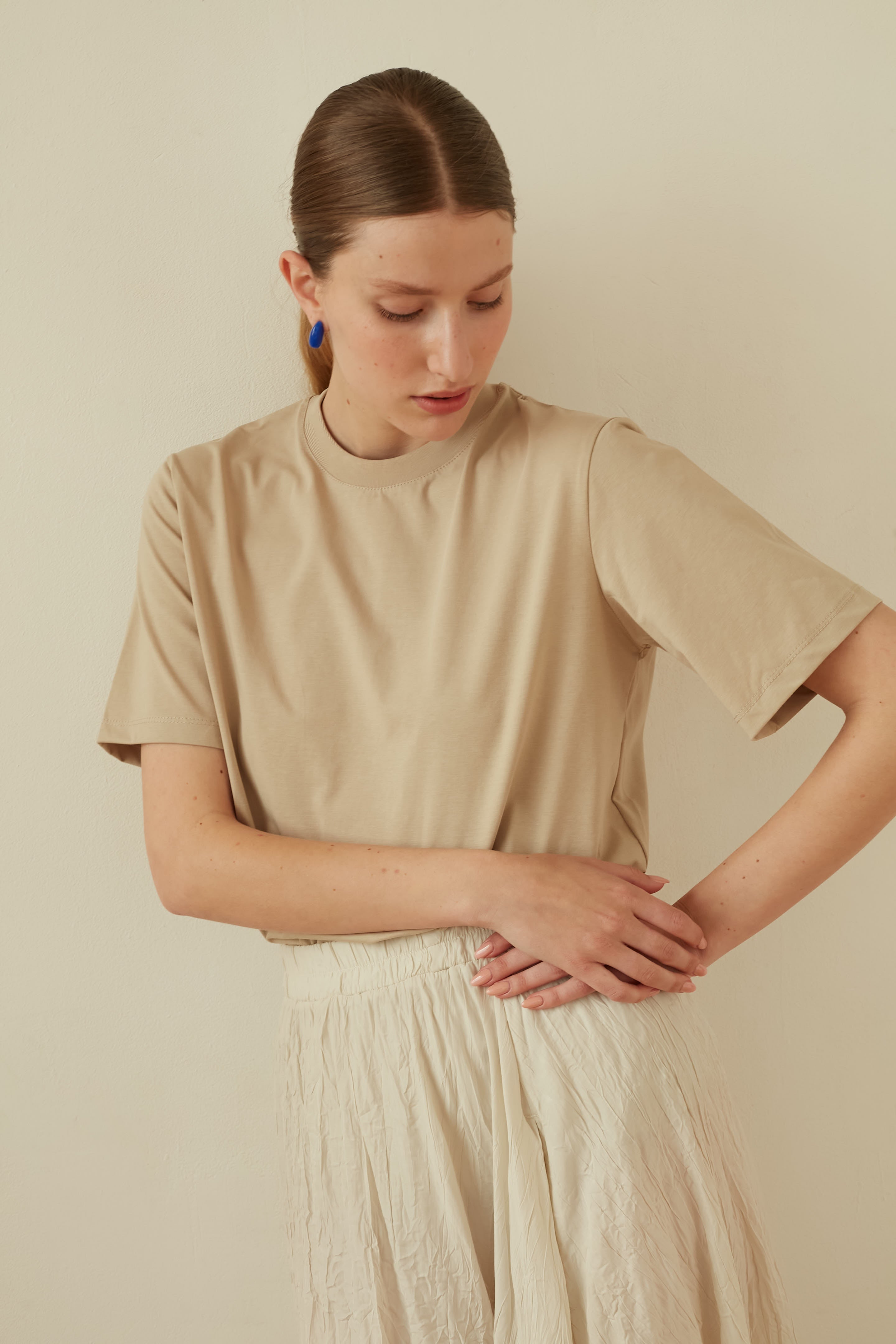 classic t shirt sand
