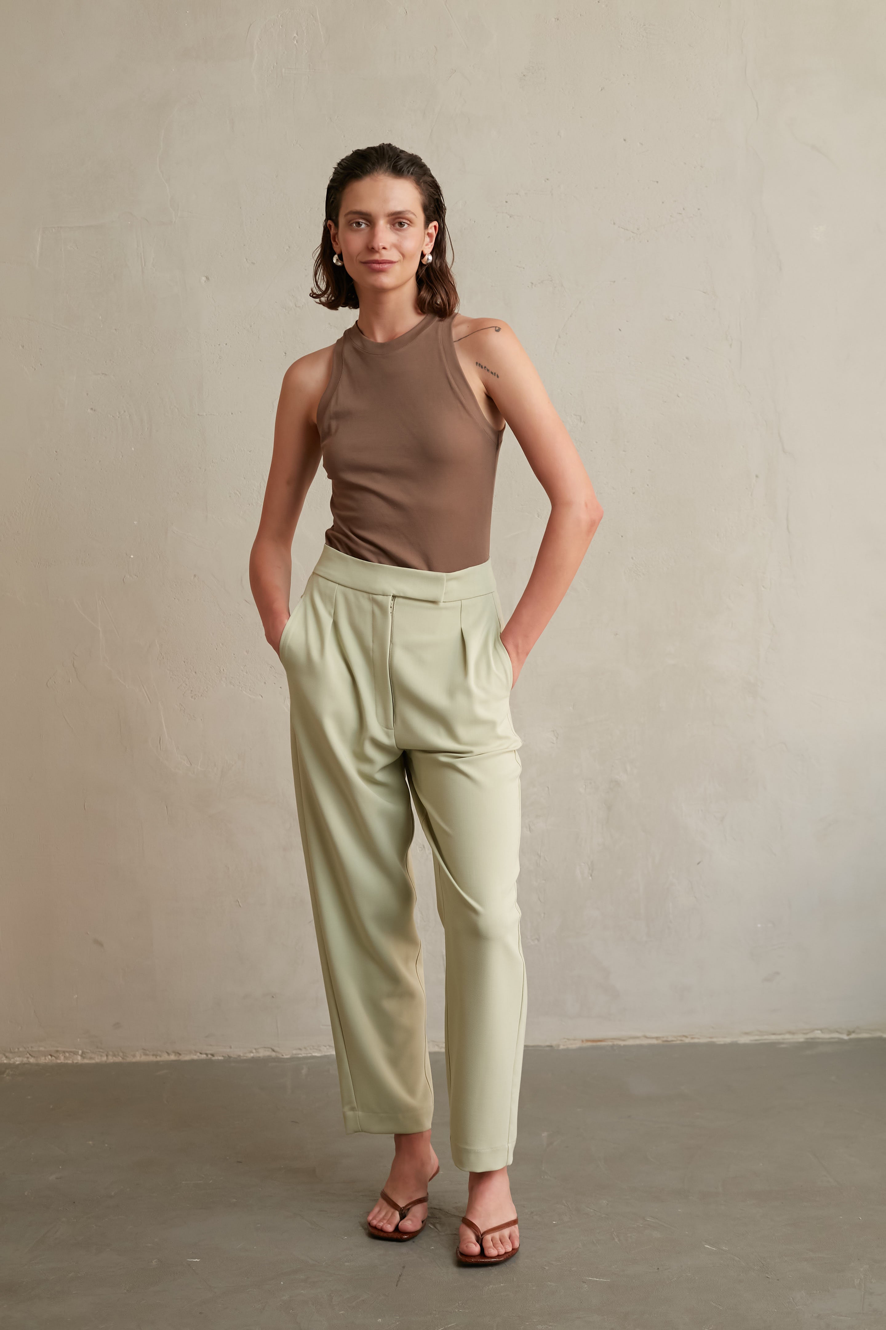 Bruno pants Pistachio