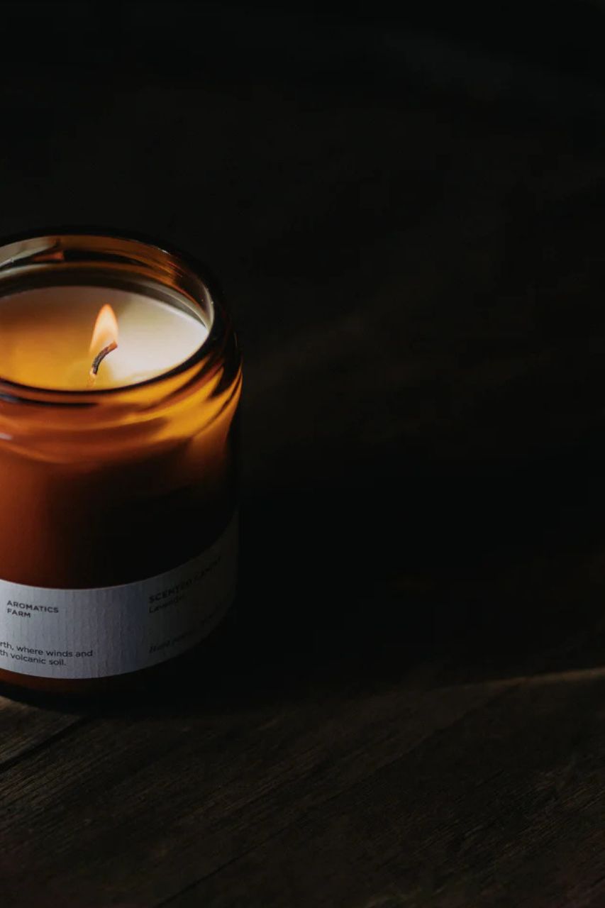 Lavender aromatic candle Sade