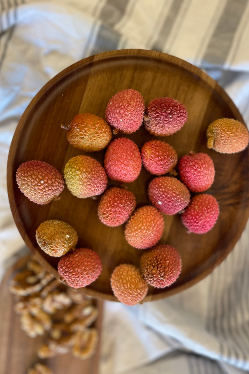 wood Cake Plate