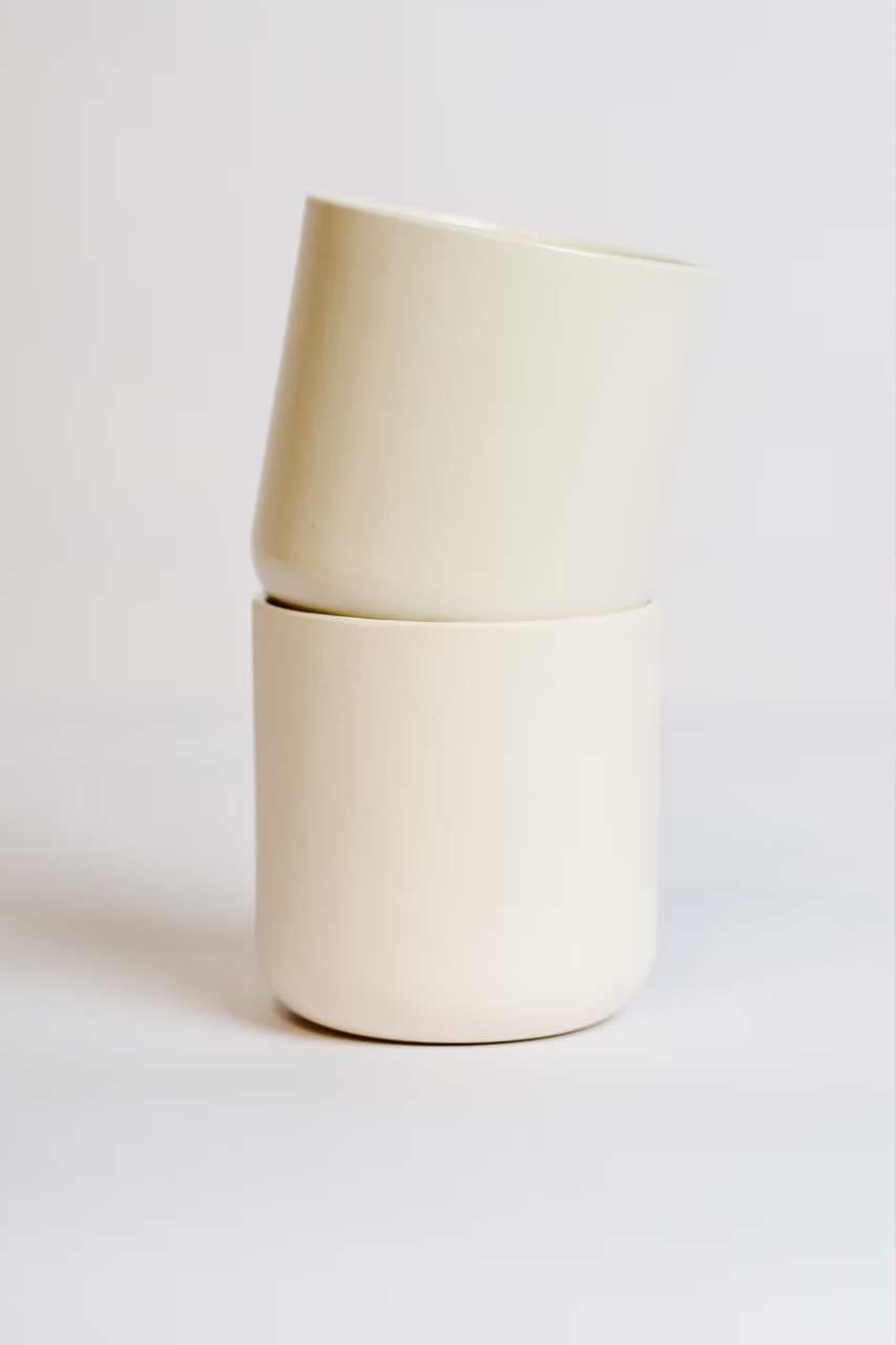 Cappuccino cup + saucer