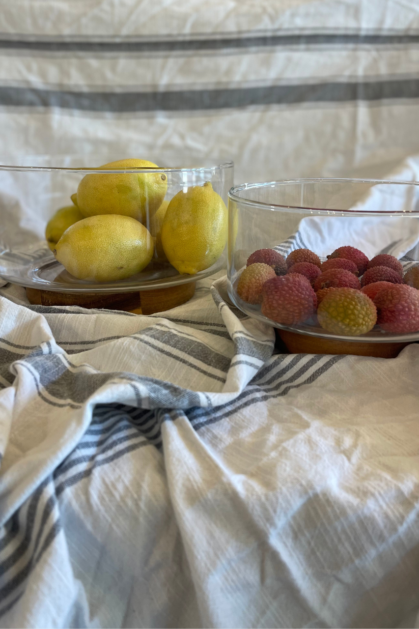 Glass bowl