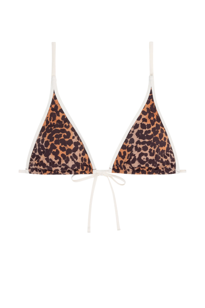 Jolly Triangle bikini top Leopard