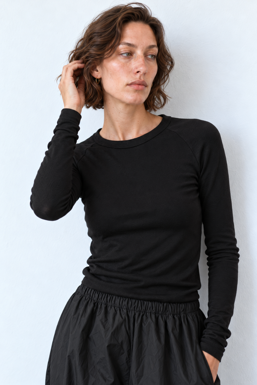 Knitted Soul top Black