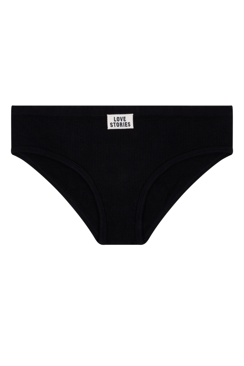 Paige Comfy cotton briefs Black