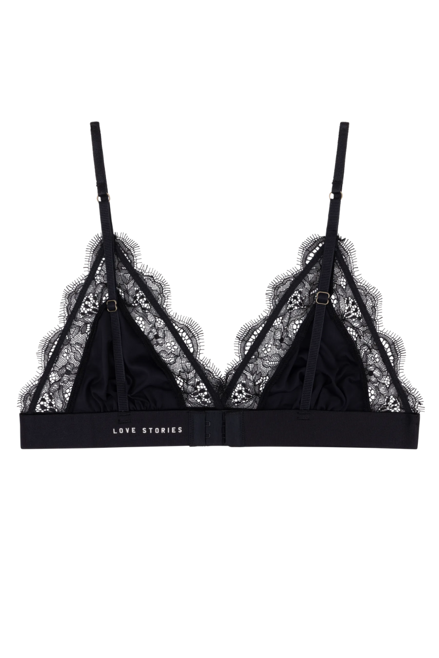 Love Lace bralette black