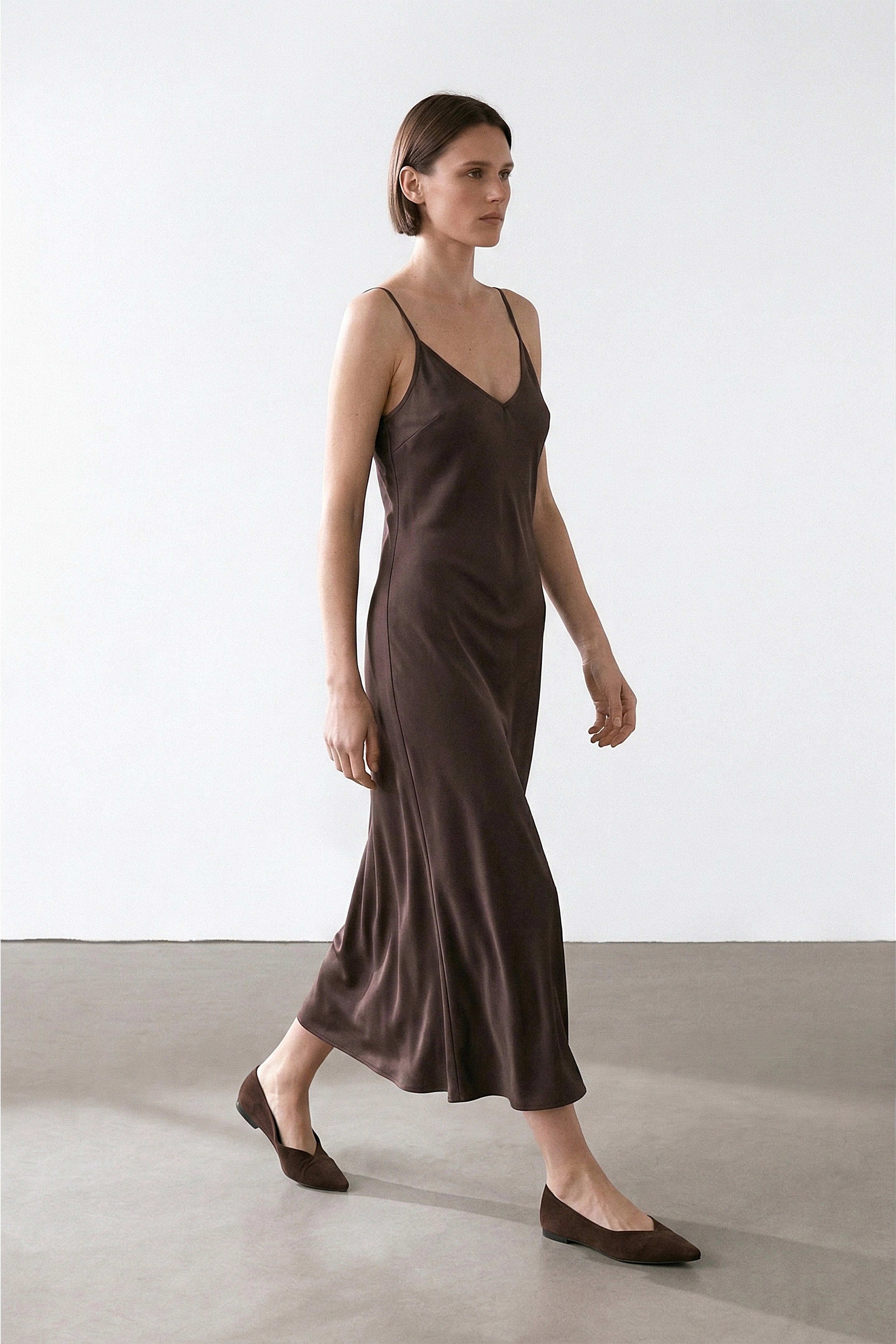 July dress chocolate