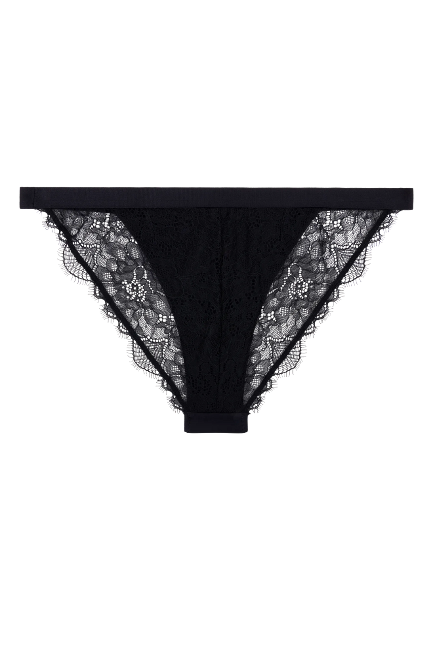 Wild Rose lace briefs black