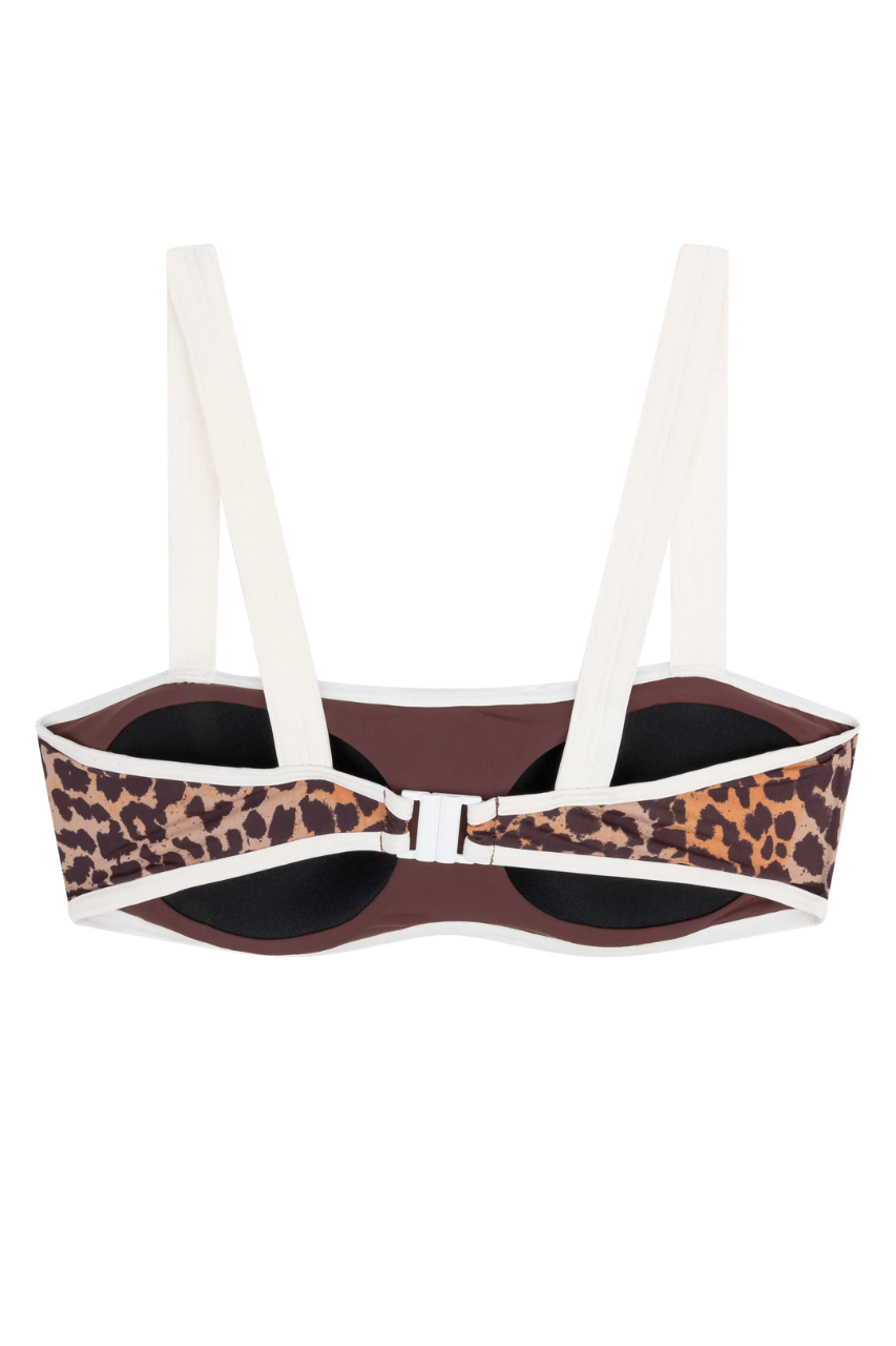Bondi bikini top Leopard