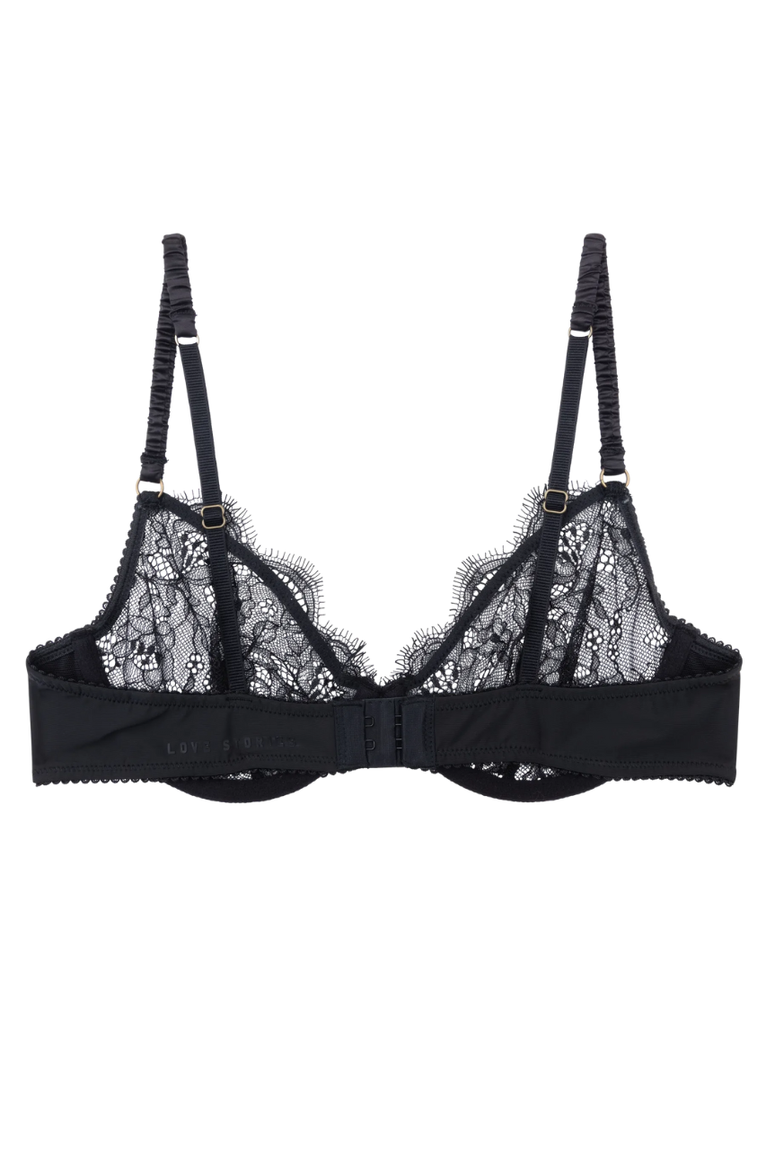 Romeo Lace wired bra black