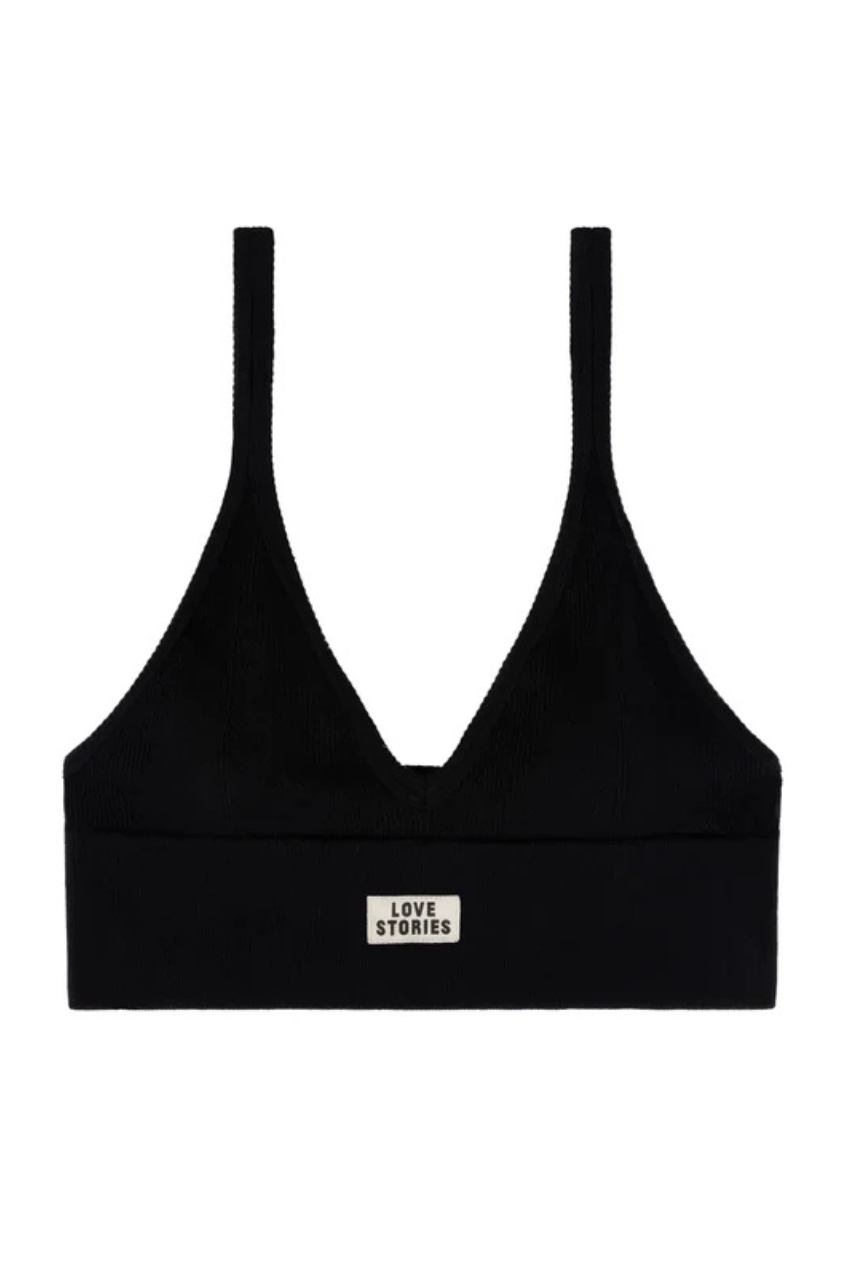 Posey Stylish sporty bralette black