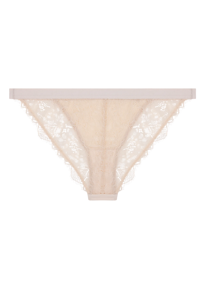 Wild Rose lace briefs Off White