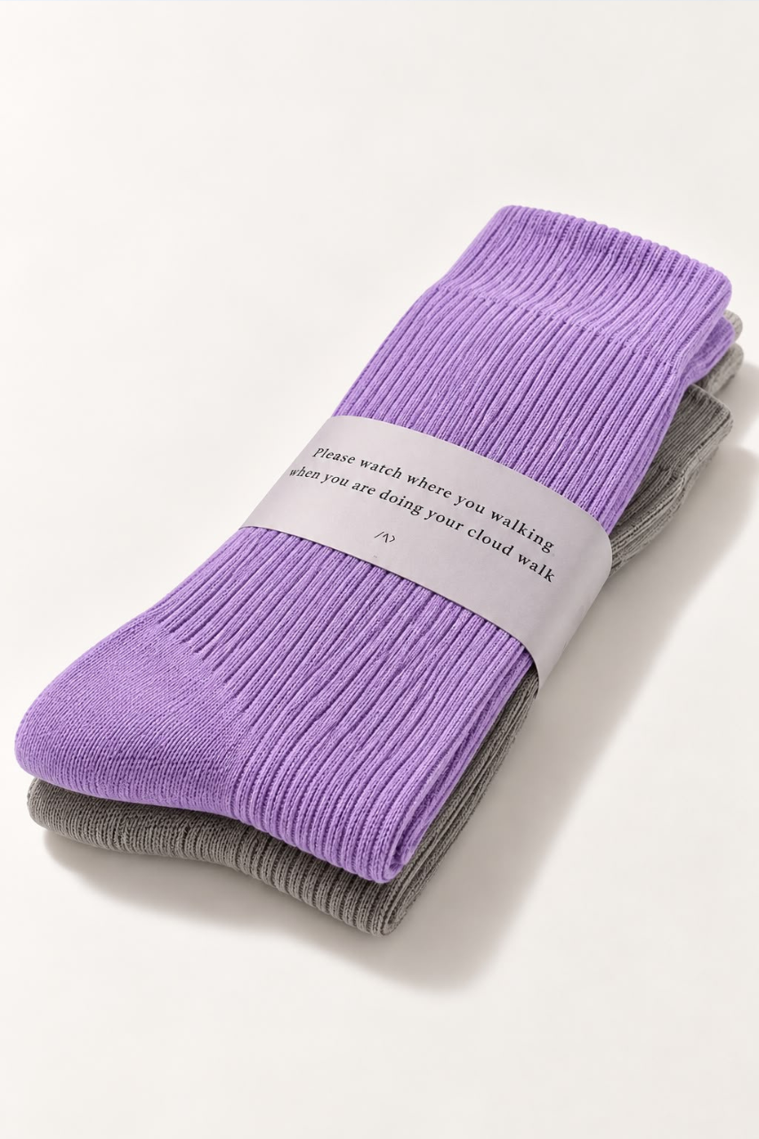 2 lazy day socks