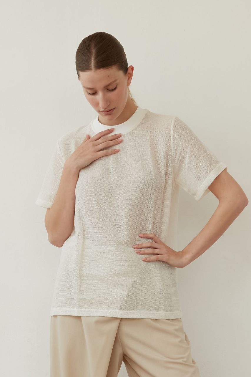 net t shirt cream