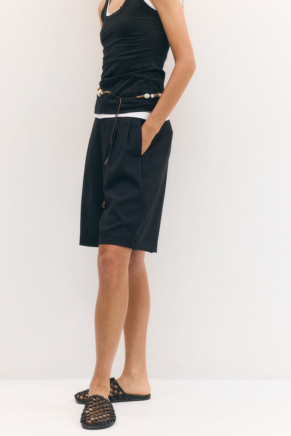 Bruno bermuda black