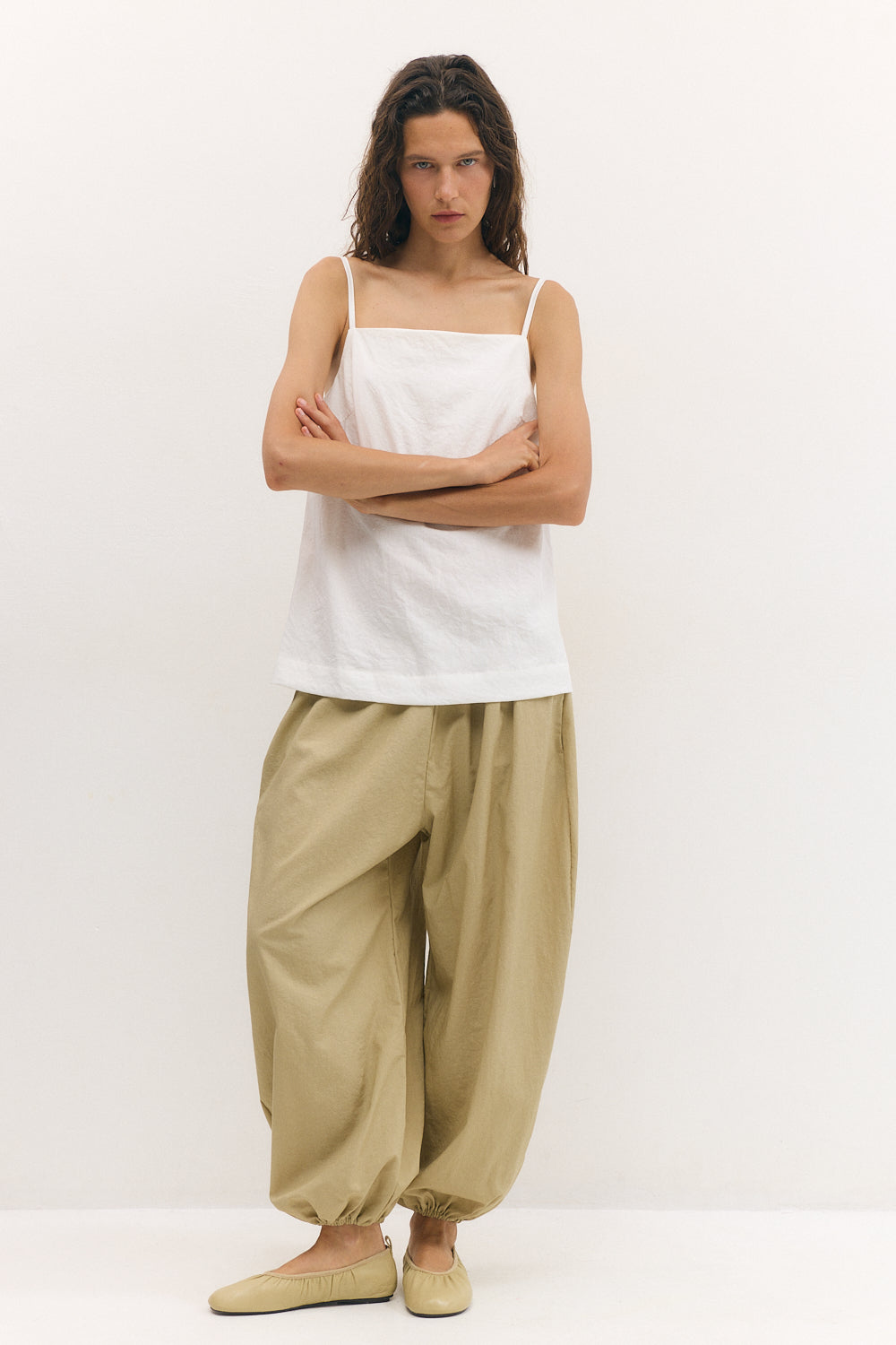 Balloon Pants Camel