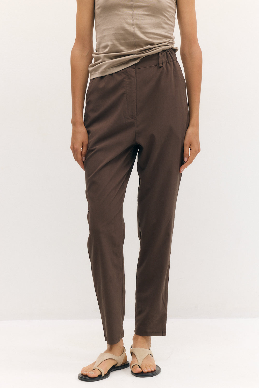 poppy pants chocolate